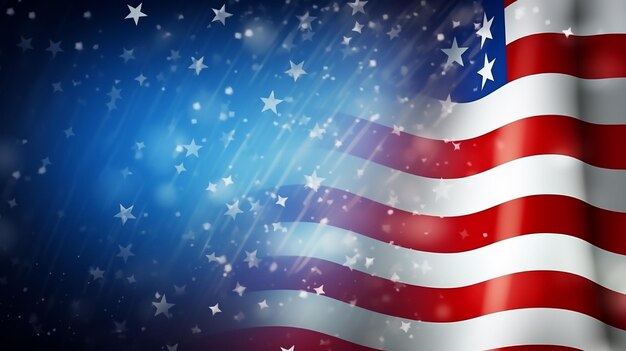 Photo usa independence day background happy 4th of july