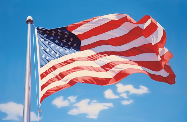 Usa patriotic flag
