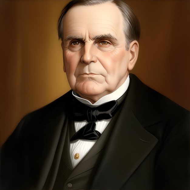 Foto presidente degli stati uniti william mckinley