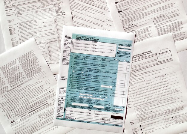 Photo usa tax forms