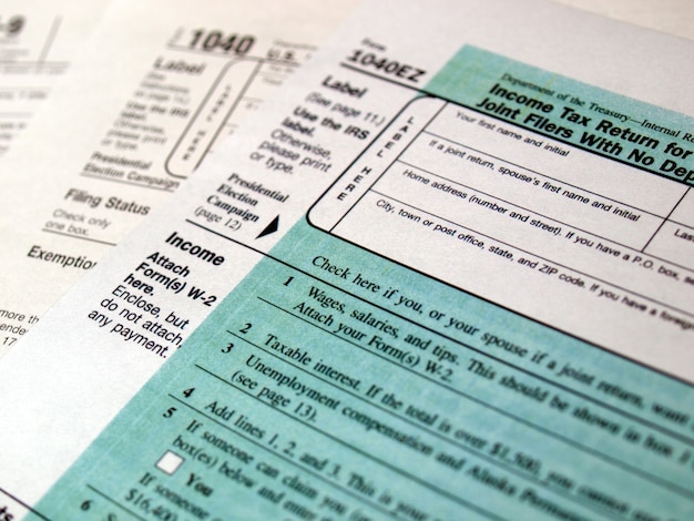 USA tax forms