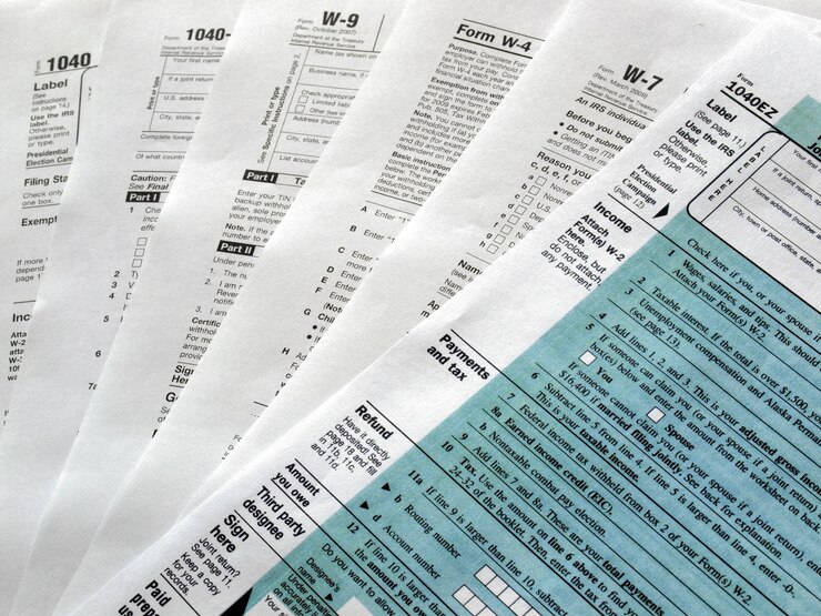 Photo usa tax forms