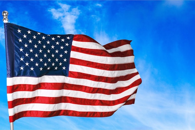 USA Verenigde staat van Amerika vlag achtergrond.