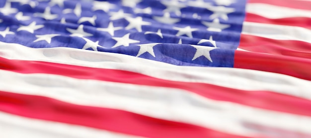 USA vlag golf achtergrond American National Holiday Memorial en Onafhankelijkheidsdag 4 juli