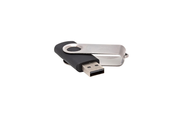 USB-stick geïsoleerd op wit