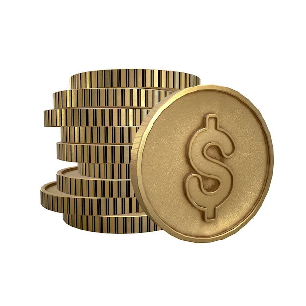 USD coin cryptocurrency icon brings financial independence and prosperity