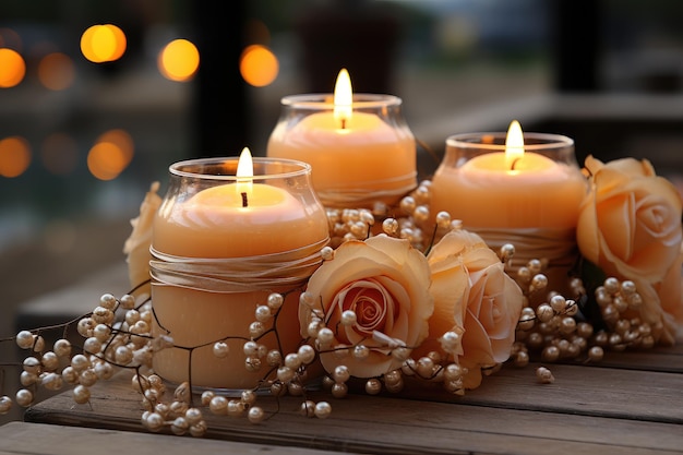 use candle for decorations inspiration ideas