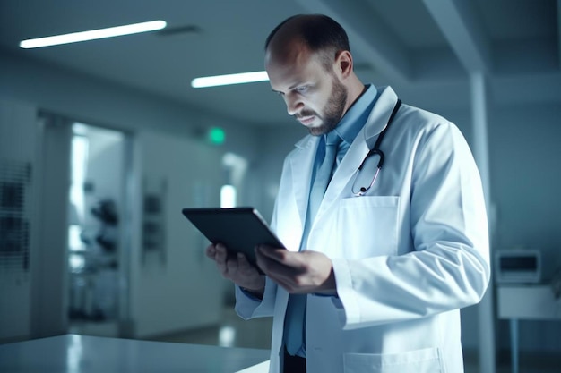 the use of electrical medical records increases shot of a scientist recording his findings on a