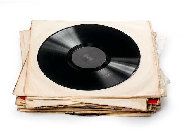 Used vinyl records