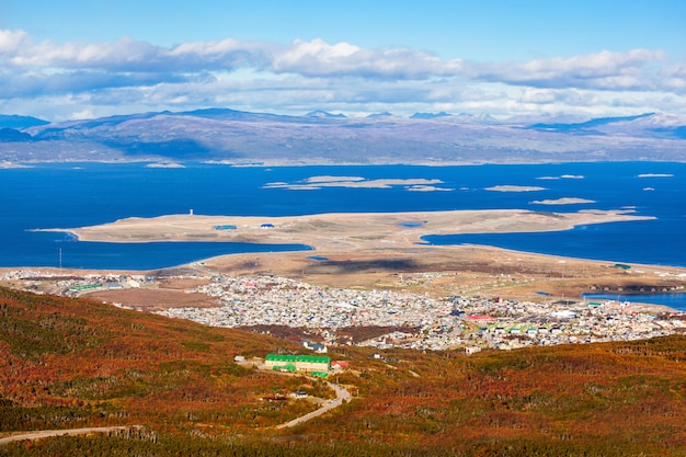 Ushuaia from Martial Glacier