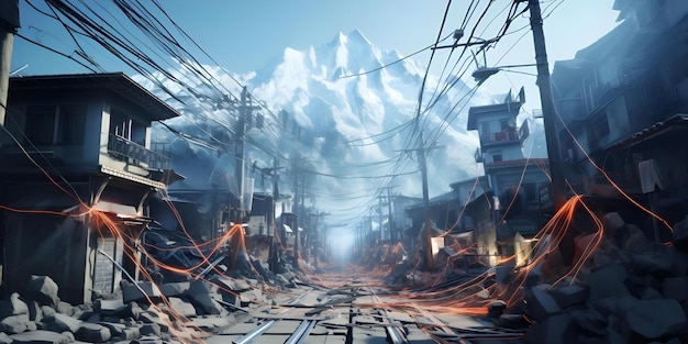 using ai to analyze seismic data and generate images for earthquake prediction analysis concept seismic data analysis ai technology earthquake prediction image generation data science