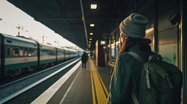 Generative AI를 사용하여 여행자는 열차 도착 표지판을 스캔합니다.