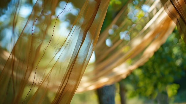 using a mosquito net