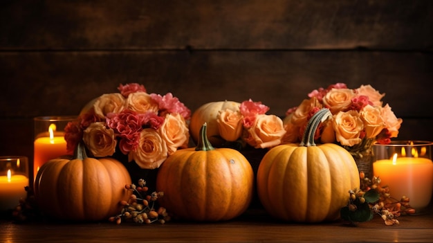 Using Pumpkins in Fall themed Wedding Decor