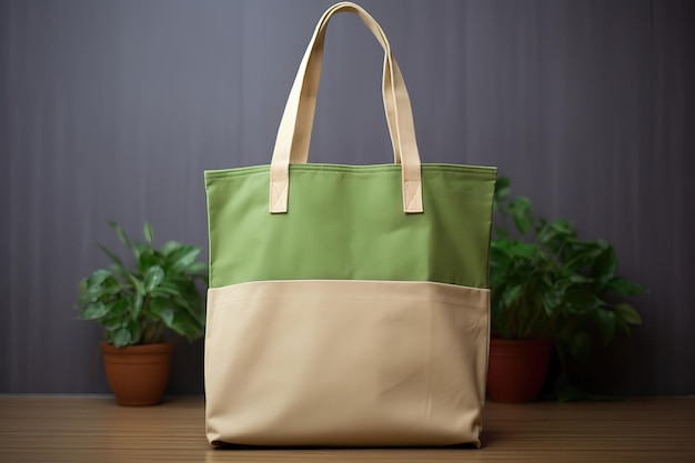 Using a reusable shopping bag