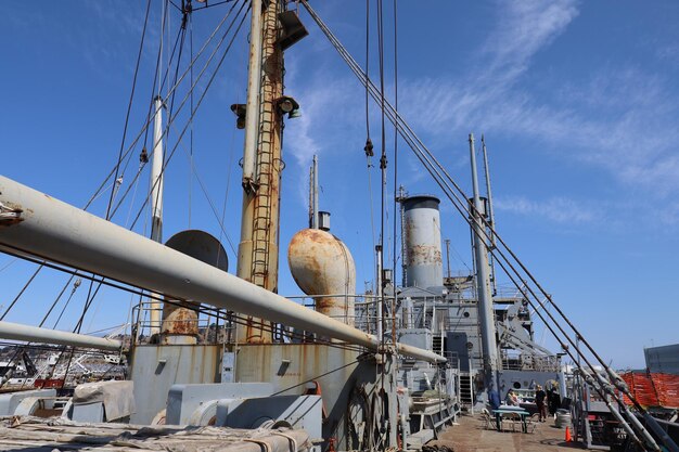 USS Red Oak Victory in California