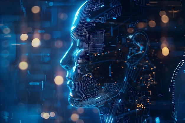 utilize ai and big data tech to process and visualize complex information concept artificial intelligence big data technology data visualization information processing complex data analysis