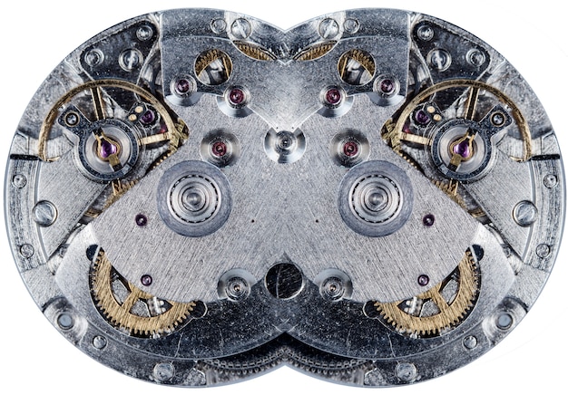 uurwerk oud mechanisch horloge hoge resolutie en detail