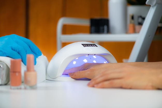 UV-lamp voor nagelsmanicure