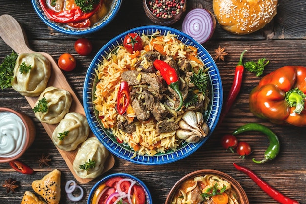 Central Asian Cuisine & Food - Kalpak Travel