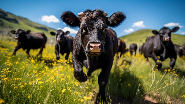 vacas en campo en argentina