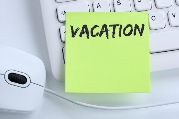 Отпуск отпуск отдых расслабиться расслабленный перерыв свободное время бизнес концепция мышь