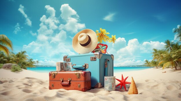 Vacation summer travel holiday summer trip beach vacation travel beach