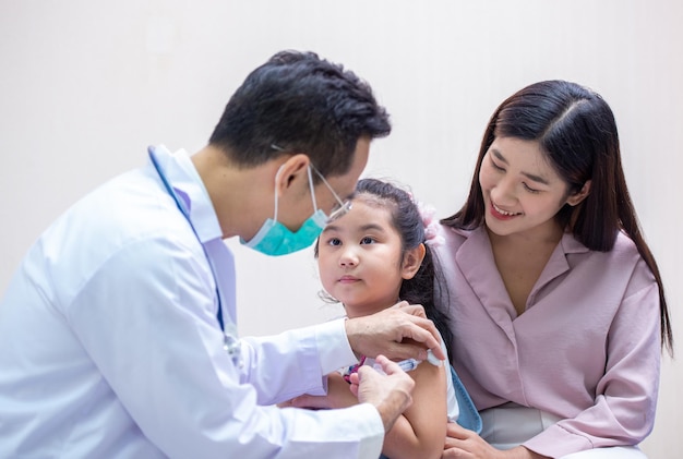 Vaccinating for children to prevent germs