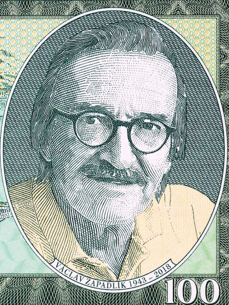 Vaclav Zapadlik een portret van geld