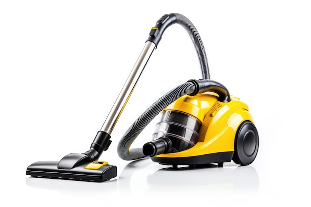 Vacuum cleaner on white background