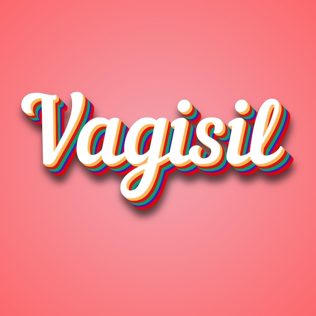 사진 vagisil 텍스트 효과 사진 이미지 멋지다