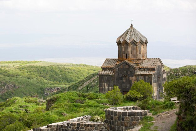 Vahramashen Church Is Located Mount Aragats Armenia