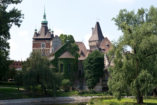 The Vajdahunjad Castle in Budapest