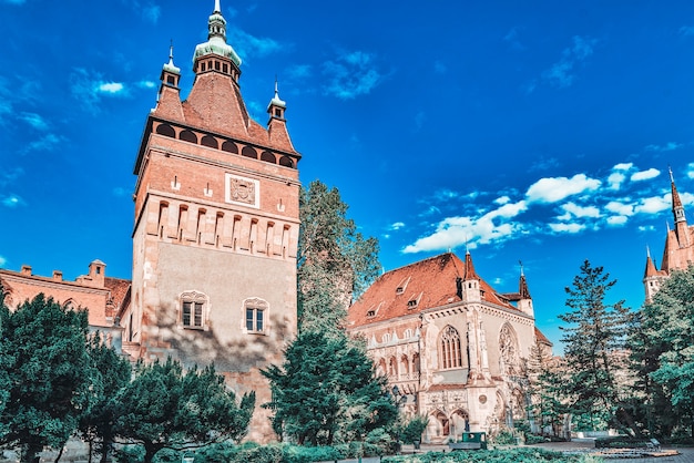 Vajdahunyad Castle (Hungarian-Vajdahunyad vara) is a castle in the City Park of Budapest, Hungary.