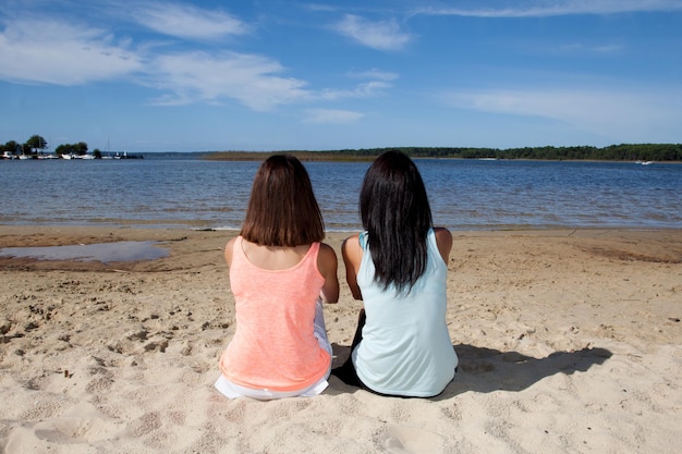 Foto vakantie aan het strand