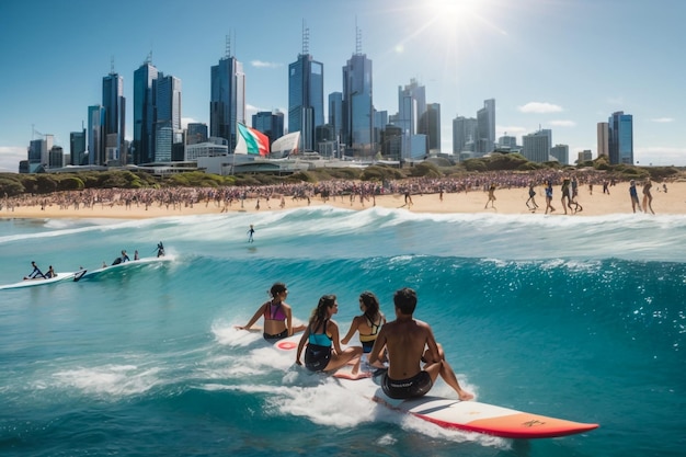 Vakantie op de dag van Australië