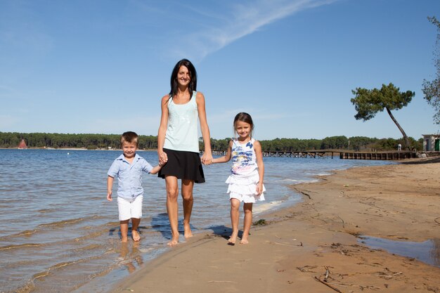 Vakantie op het strand