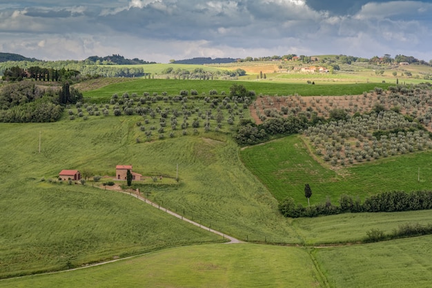 Val d'orcia in toscane