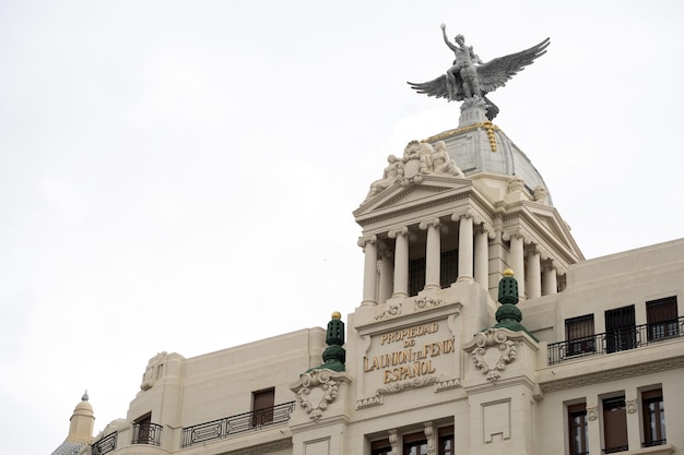 Valencia historic town hall building