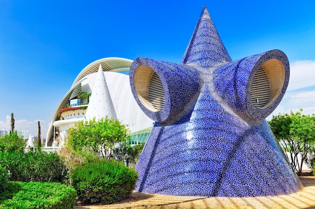 Foto valencia spagna 10 settembre palazzo delle arti el palau de les arts città delle arti e delle scienze reina sofia 10 settembre 2014 a valencia spagna