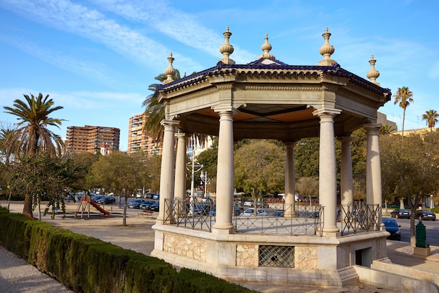 Valencia Templete-tempel in Alameda-park