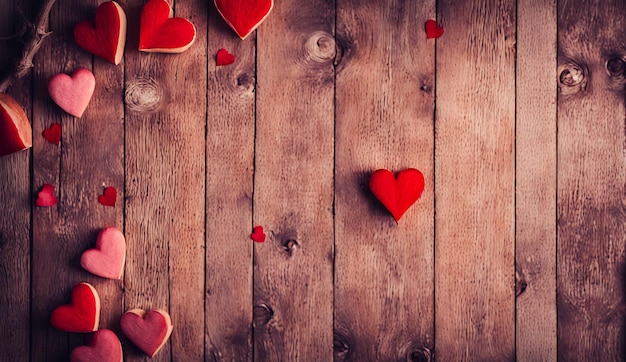 Foto valentijnsdag achtergrond rood hart prachtige achtergrond valentines liefde romantische abstracte behang