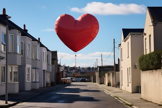 Valentijnsdag achtergrond sociale media achtergrond voor vday vol romantische kaarten met liefde