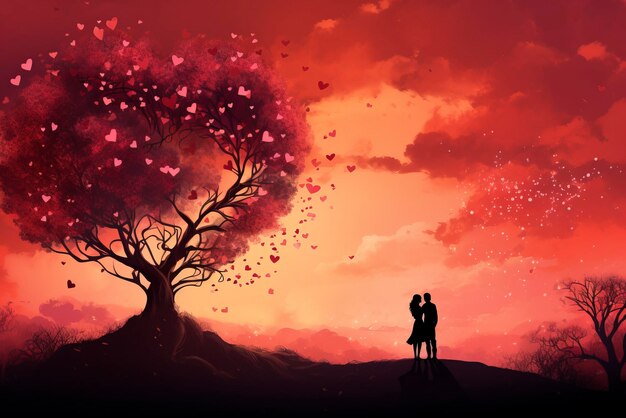 Photo valentine background