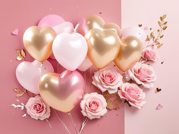 Photo valentine balloons