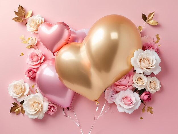 Photo valentine balloons