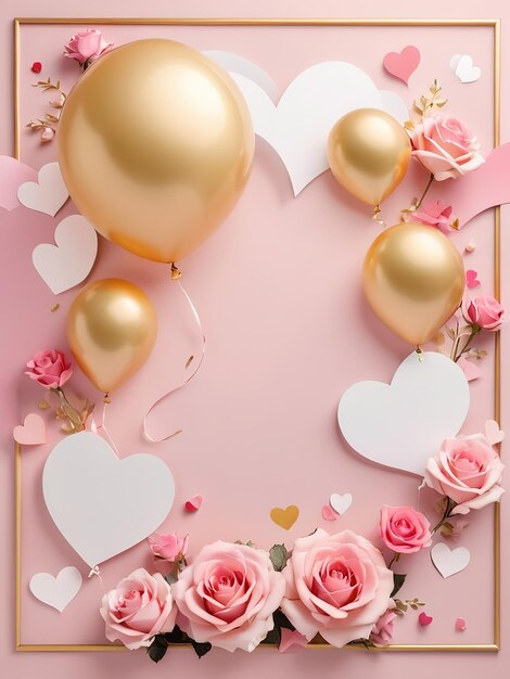 Foto palloncini di san valentino