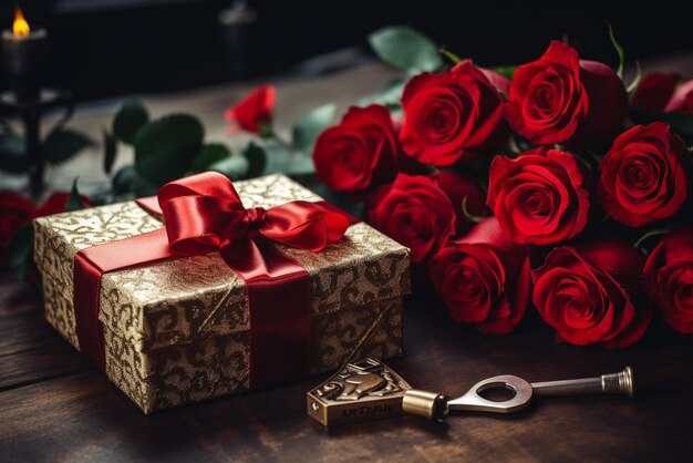 Valentine day gifts roses