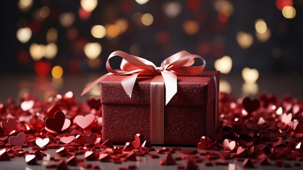 valentine gift HD 8K wallpaper Stock Photographic Image