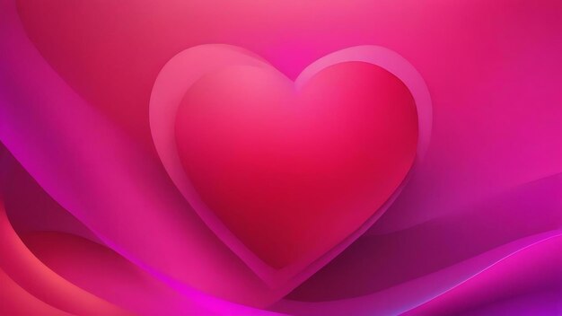 Valentine gradient color abstract background